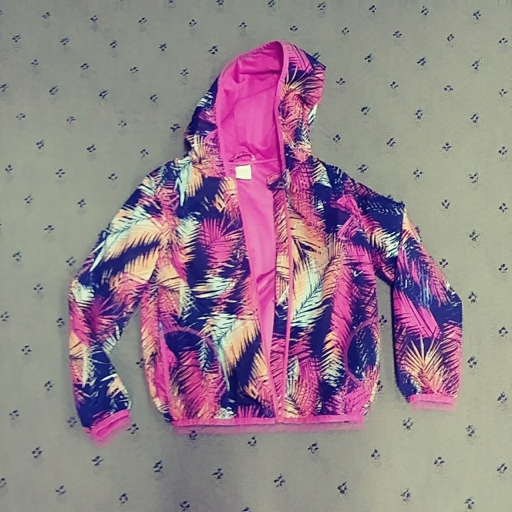 GYMBOREE  GIRLS RAIN JACKET SZ.-7-8